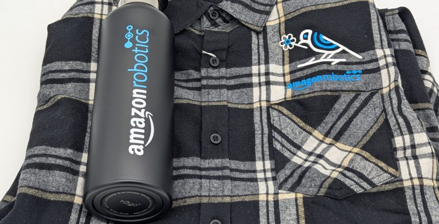 Shirt and bottle