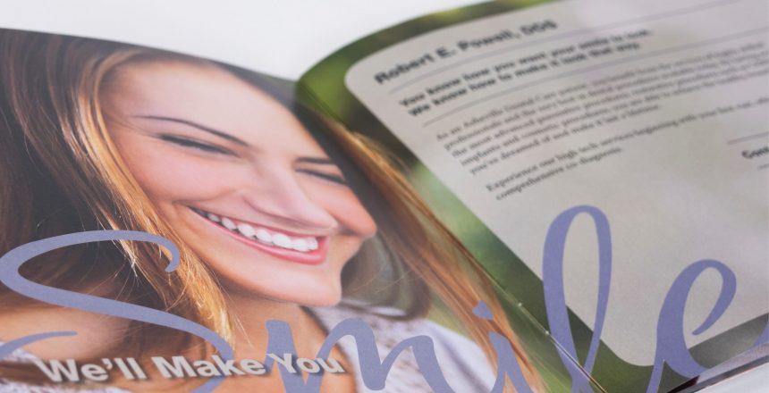 dentist brochure