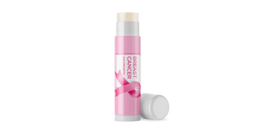 breast cancer lip balm